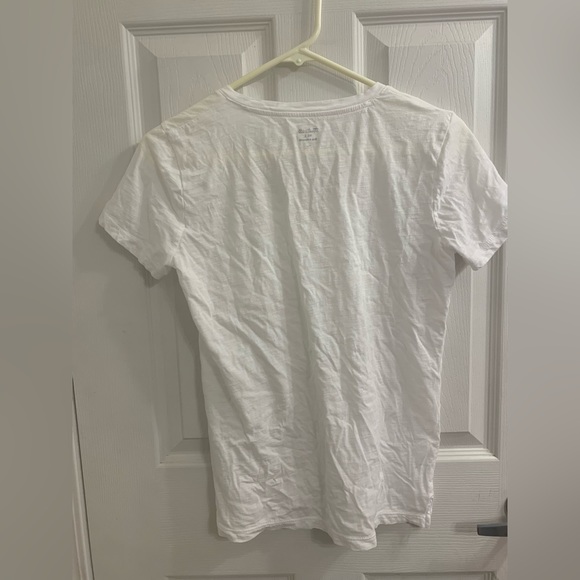 Madewell White v-neck tee - Picture 3 of 3